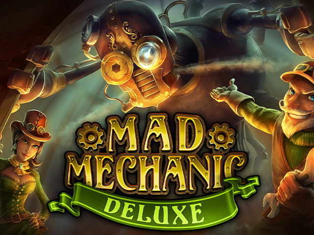 Lošimo automatas nuotykių tematika Mad Mechanic Deluxe