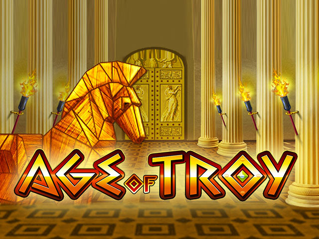 Lošimo automatas mitologijos tematika  Age of Troy