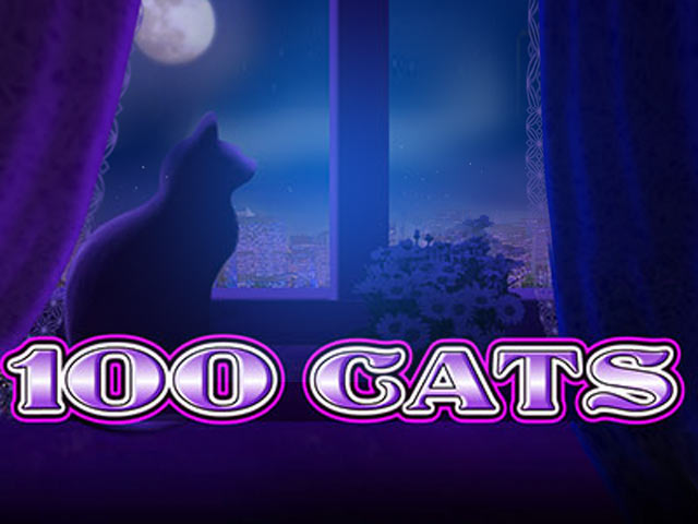 Lošimo automatas gyvūnų tematika 100 Cats