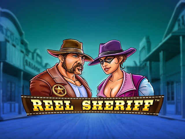 Lošimo automatas nuotykių tematika „Būgnų šerifas“ (Reel Sheriff) 