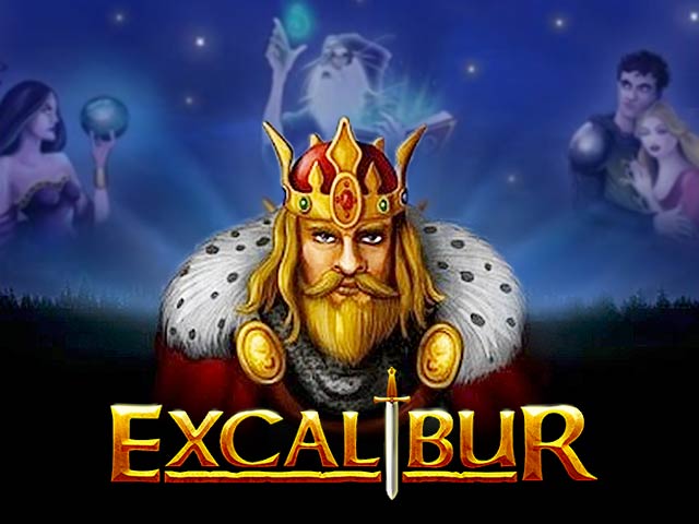 Lošimo automatas nuotykių tematika Excalibur